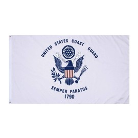 Trade Winds USCG US Coast Guard Semper Paratus 3'x5' Military Indoor Outdoor Flag Banner Premium Fade Resistant