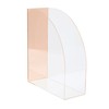 C.R. Gibson Pink Acrylic Mirror Desktop Organizer, 4'' x 12''