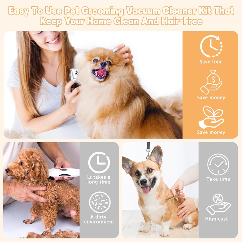 ACCTDLF Groom Tool for Dyson Pet dog Attachment Brush compatible