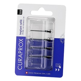 Curaprox CPS 508 Implant Refill 4x, Black