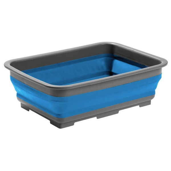 Collapsible Silicone Washing Container for Camping and Backpacking - Camping