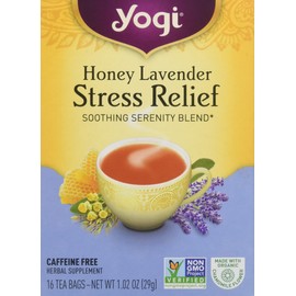 YOGI TÉ STRESS RELIEF HONEY LAVENDER 16 SOBRES
