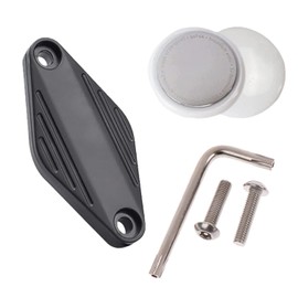 Bike Mount Compatible with AirTag, Brounit - AirTag Bike Holder with Anti-Theft Screws, Bike Locator Protector with 2 Screws + 1 Wrench, GPS Tracker Case for Airtag Bike Mount (Airtag Not Included)