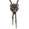 Coolla Bolo Tie Handmade Western Cicada Pendant for Women Men