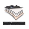 OUTOS Luxury Leather Auto Car Seat Covers 5 Seats Full