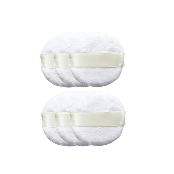 Mikinona Makeup Puff Set of 10 Short Plush Makeup Sponge