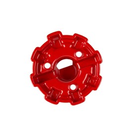 Rugged Ridge - Base de Antena Elite, Rojo | 17212.14 | Compatible con Jeep Wrangler JK/JL 2007-2024; Jeep Gladiator JT 2020-2024