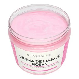 Crema Corporal de Masaje B. Natural Spa para Rosas con 480 mL