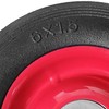 6" Wheel for Trolley or Cart with Metal Hub Centre