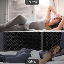 Qualsen Blackout Window Film, 𝟑𝐃𝐕𝐢𝐬𝐮𝐚𝐥𝐀𝐩𝐩𝐞𝐚𝐥 100% Light Sun Blocking Privacy Film for Glass Windows, Removable No Glue Black Out Window Tint for Home Day Sleep Garage 47.2×78.7inch