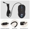 IULONEE Gaming Mouse Wired USB Silent Click with RGB Backlit