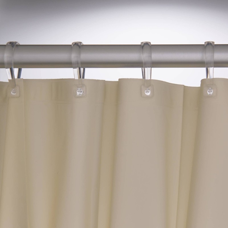 Sealskin Granada Shower Curtain, PEVA, Beige, 120 x 200 cm