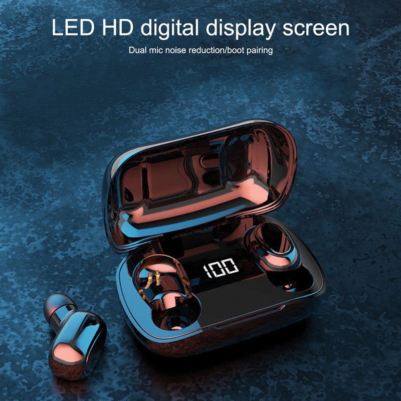 L21Pro Digital Display Wireless Bluetooth 5.0 Earphone InEar Binaural Sports