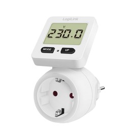 LogiLink EM0004 Energy Cost Meter Display 180° Rotatable White
