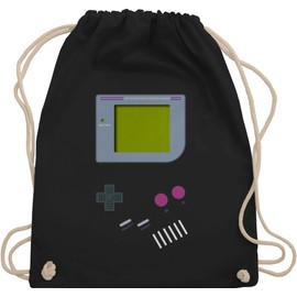 Nerds & Geeks Gameboy Sports & Gym Bag - Black -