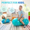 PlayZap Peanut Ball for Kids Adults, Exercise Ball for Physical