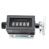 D67-F Black Casing 5 Digits Mechanical Pull Stroke Counter for
