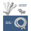 Filtered Shower Head with Handheld, BOWGER 6 Modes High Pressure