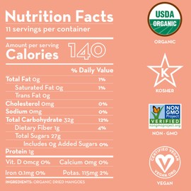 Sunny Fruit Soft Organic Dried Mangoes - 1 Pound Bulk Bag | No Preservatives, No Sugar Added | Healthy, Naturally Sweet Tropical Dried Fruit Snack | NO SULFIDES, NON-GMO, VEGAN, HALAL, KOSHER