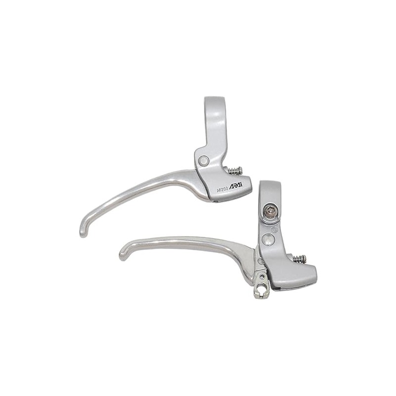 ARAi AF200 Silver Aluminum Brake Lever, Left & Right Set,