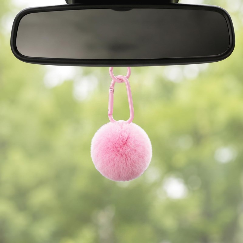 4PCS Car Rearview Mirror Hanging Straps, Cute Hanging Car Accessories