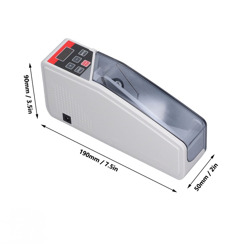 Banknote Counting Machine Handheld Banknote Paper Currency Money Cash Counter