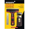 ALLWAY GSK3 Glass and Tile Scraper Tool Kit
