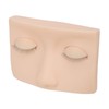 Eyelash Mannequin Head Practice Realistic Half Face Makeup Head Training
