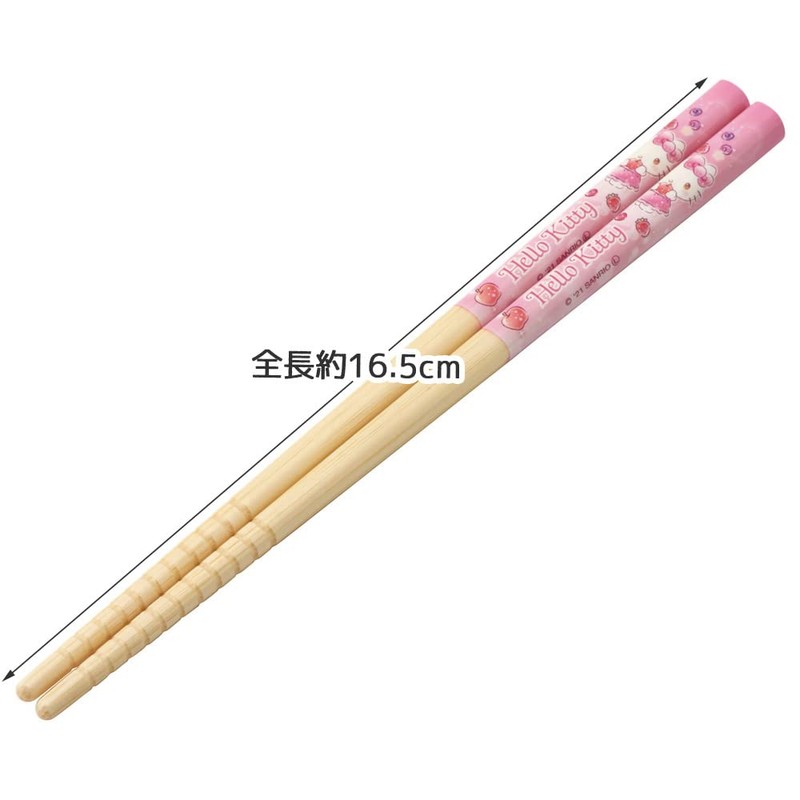 Skater ANT2-A Sanrio Kitty Chopsticks Bamboo Chopsticks 6.5 inches (16.5