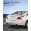 FINDAUTO ABS Rear Trunk Spoiler Wing with 3rd Brake Light