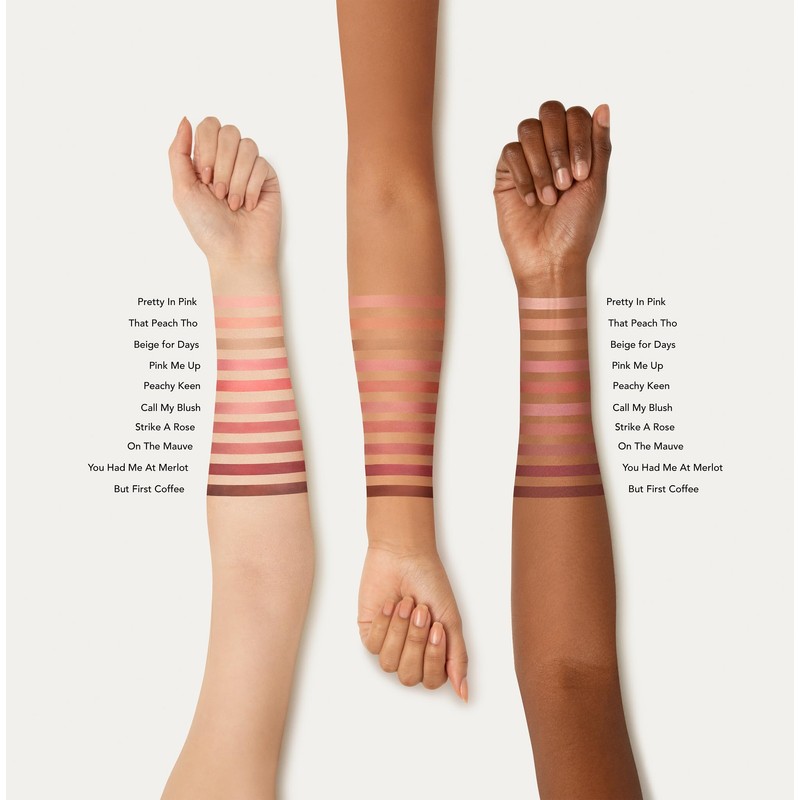 bareMinerals Gen Nude Powder Blush, Call My Blush, Vegan, Cruelty-Free