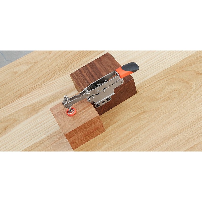 ARMOR TOOL Auto-Adjust Toggle Clamp - Horizontal Workbench Clamp with