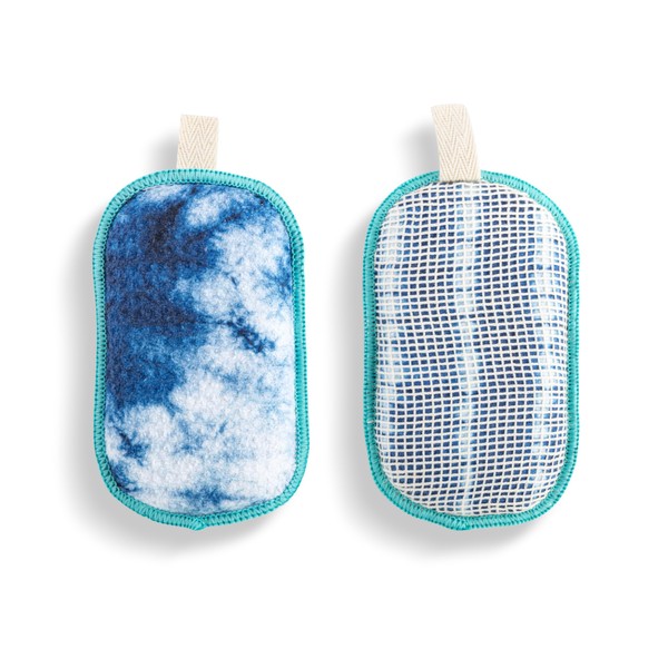Demdaco Absorbent Reversible Mesh Sponge, Dish Cleaning Supplies, 3 x