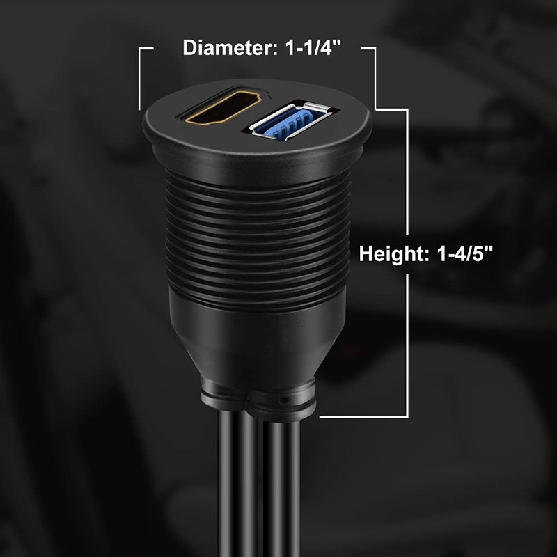 BATIGE USB 3.0 & HDMI to HDMI + USB3.0 AUX