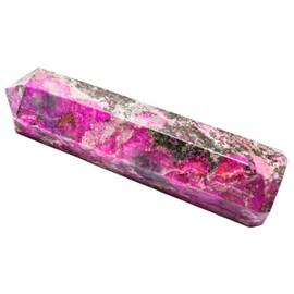 Large Cobalt Calcite Crystal Towers ~ Natural Healing Crystal Point Obelisk for Reiki Healing and Crystal Grid (5.5" to 6" INCH)