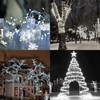 Paqisun 4 Pack Solar String Lights Outdoor, Total 160FT 400LED