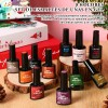 Esmalte Uv Gel Bsoon Verde Set 11 Pzs 8 Ml