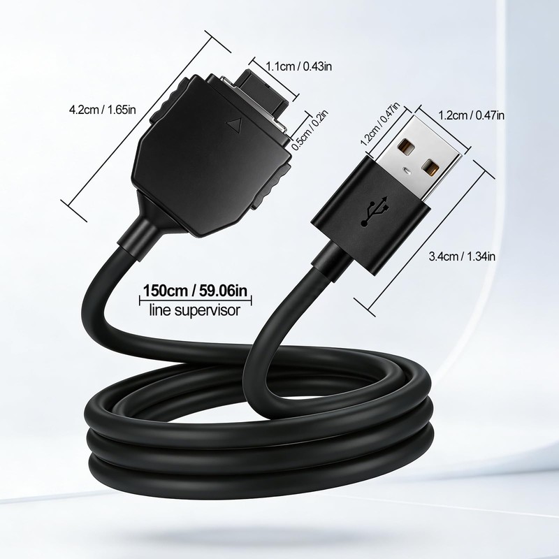 Camulti VMC-MD1 Cable - USB Data, Compatible with Sony Cyber-Shot