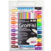 Uchida 560-30A Graffiti Fabric Marker Value Set, 30/Pack