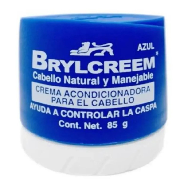 Crema Acondicionadora Brylcreem Azul 85g