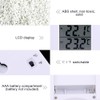 Fridge Thermometer, Freezer Thermometer High Precision LCD Digital LCD Display