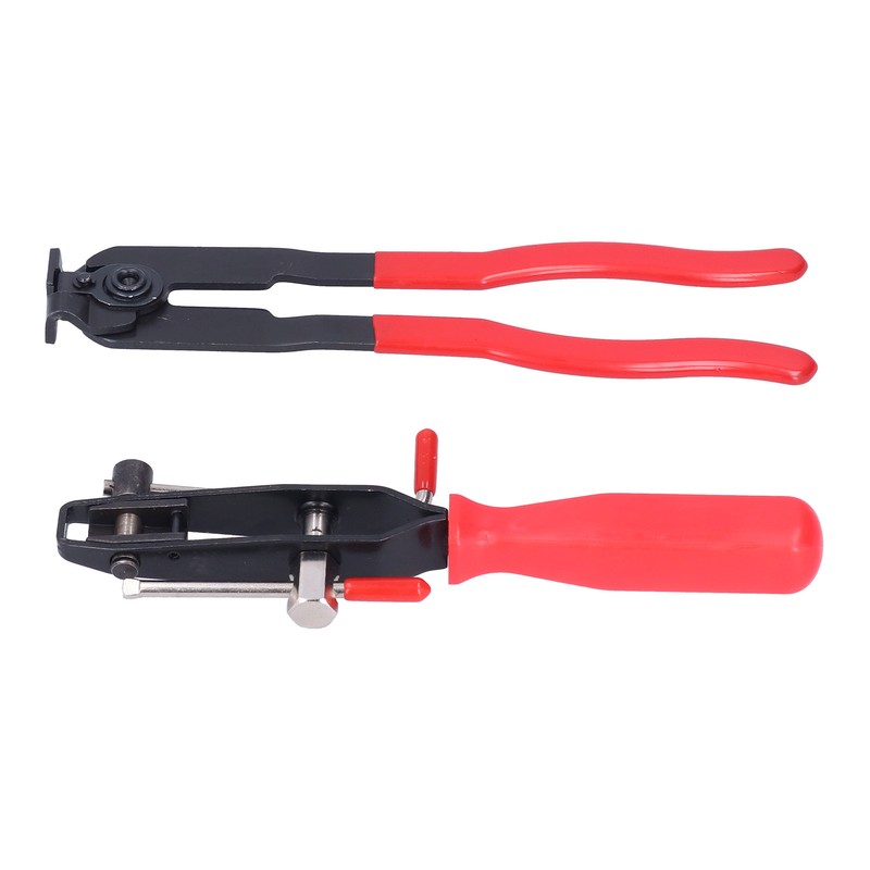 2pcs CV Joint Clamp Set Metal Ear Type Boot Banding