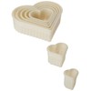 Mercer Culinary 7-Piece Heart Fluted Nylon Cutter Set