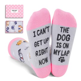 Zmart Funny Dog Gifts Dog Mom Gifts for Women Gifts for Dog Lovers, Novelty Dog Socks Silly Fun Gifts for Mom Her