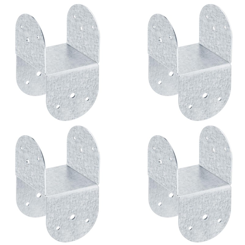 GBGS 4 Pcs 4x4 Post Caps Tie Bracket,14 Gauge Post