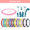 BOUMUSOE 16pcs Adjustable Puppy ID Bands - Multi Coloured Whelping