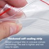 7x10cm Resealable Clear Plastic Bags, Small Grip Seal Bags, 200Pcs