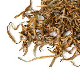 GOARTEA Black Tea Bags 100g / 3.5oz Nonpareil Supreme Yunnan Black Tea Loose Leaf - Fengqing Dian Hong Dianhong Chinese Tea