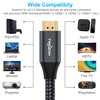 Twozoh 4K HDMI Cable 5M 2 Pack, Nylon Braided High