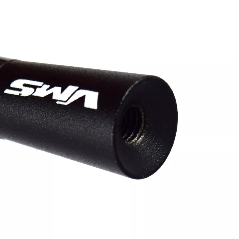 V M S Racing BLACK CARBON FIBER STUBBY SHORT ALUMINUM